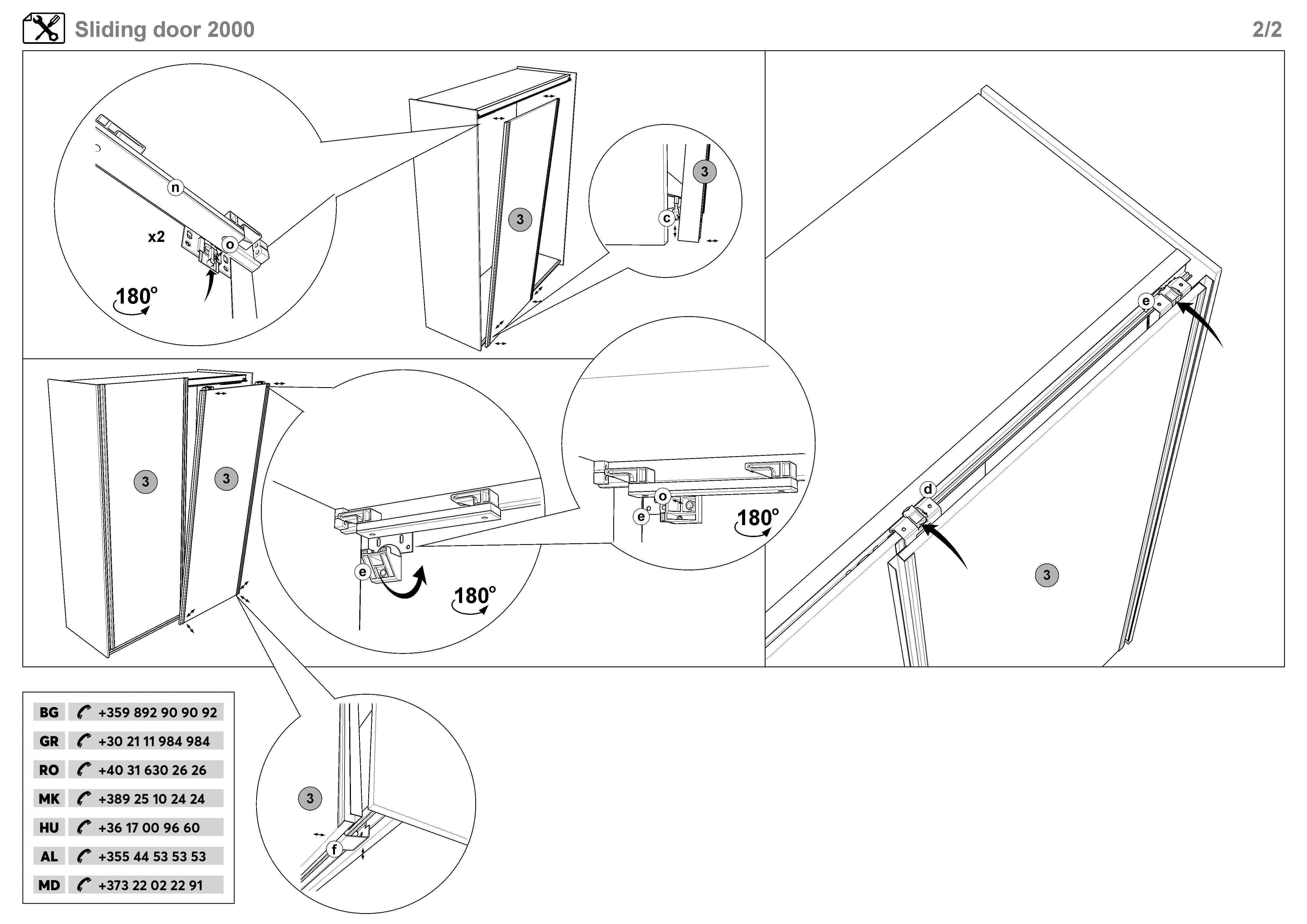 Монтажна схема на продукт - Dulap modular Soho Mix 300