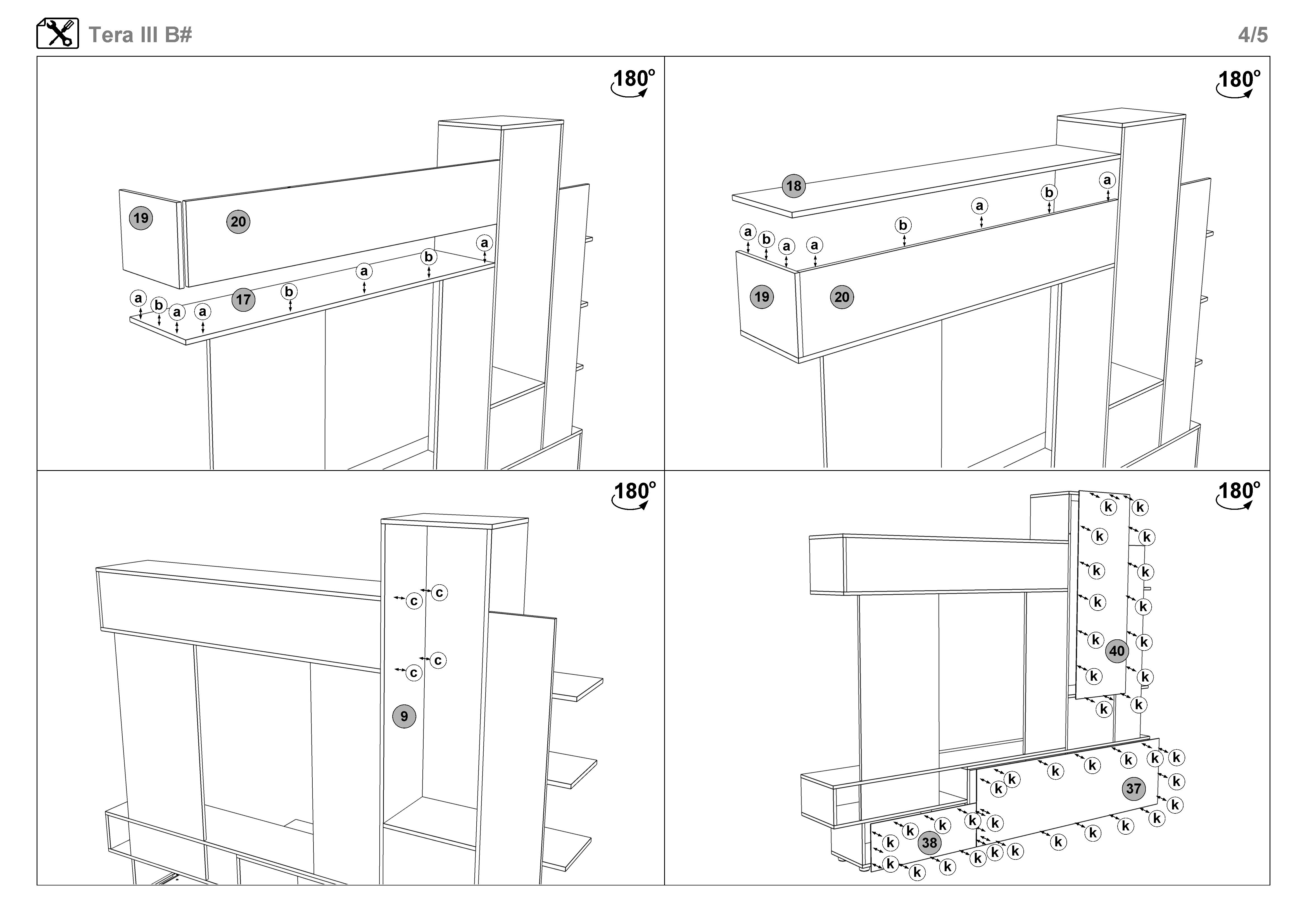 Монтажна схема на продукт - Biblioteca Tera