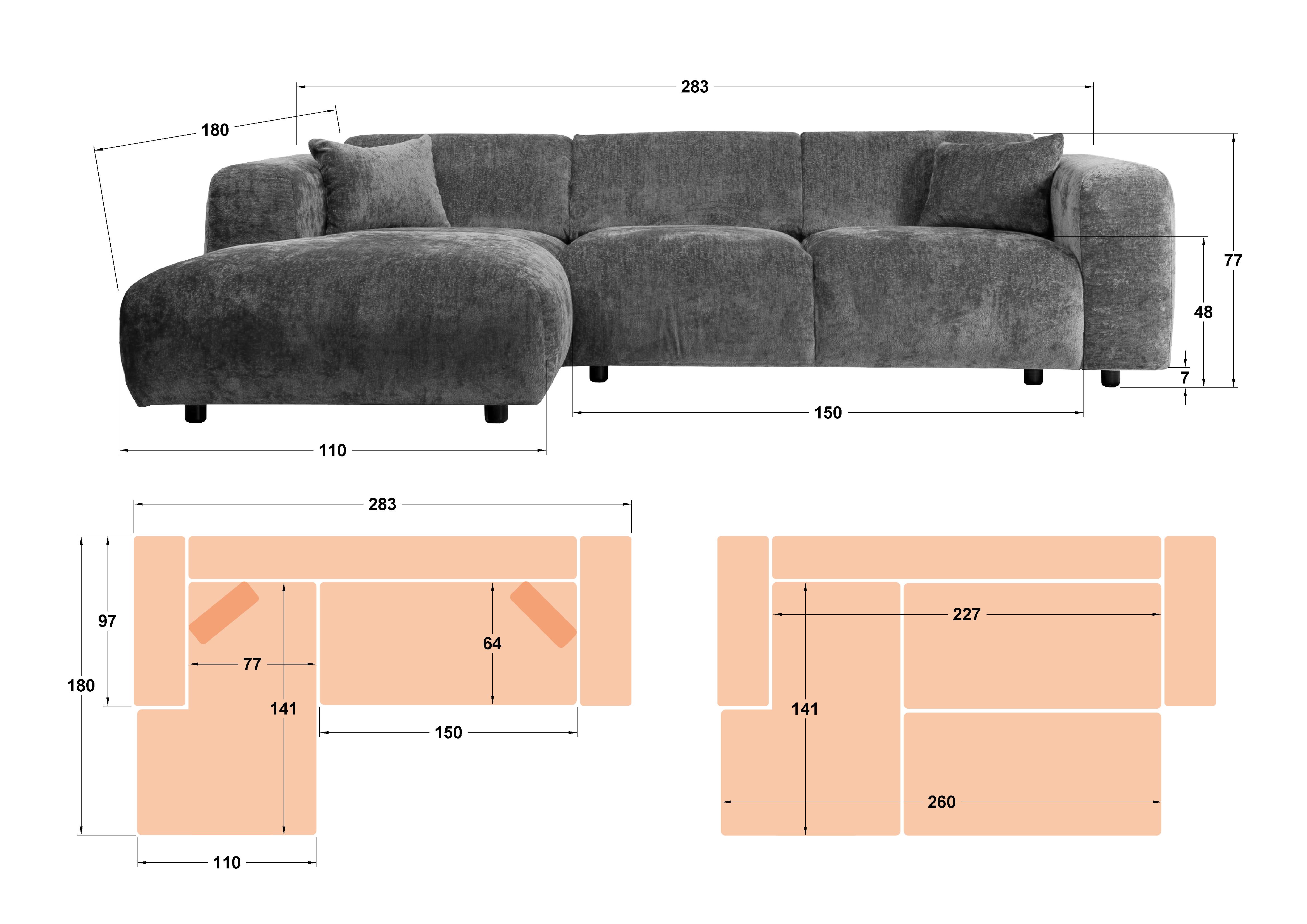 Размери на - Coltar extensibil Alegro Coltar extensibil Alegro