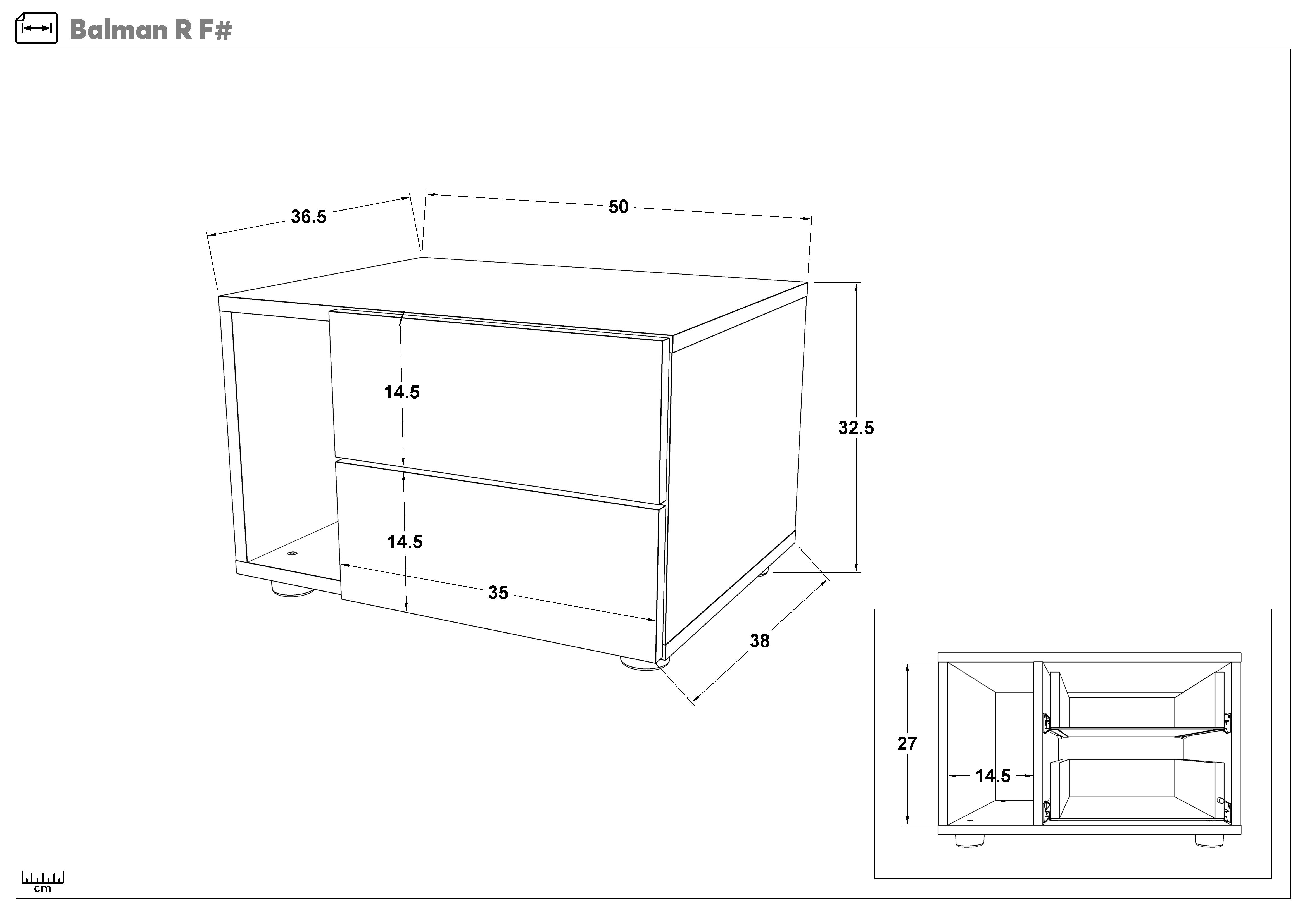 Noptiera Balman, dreapta