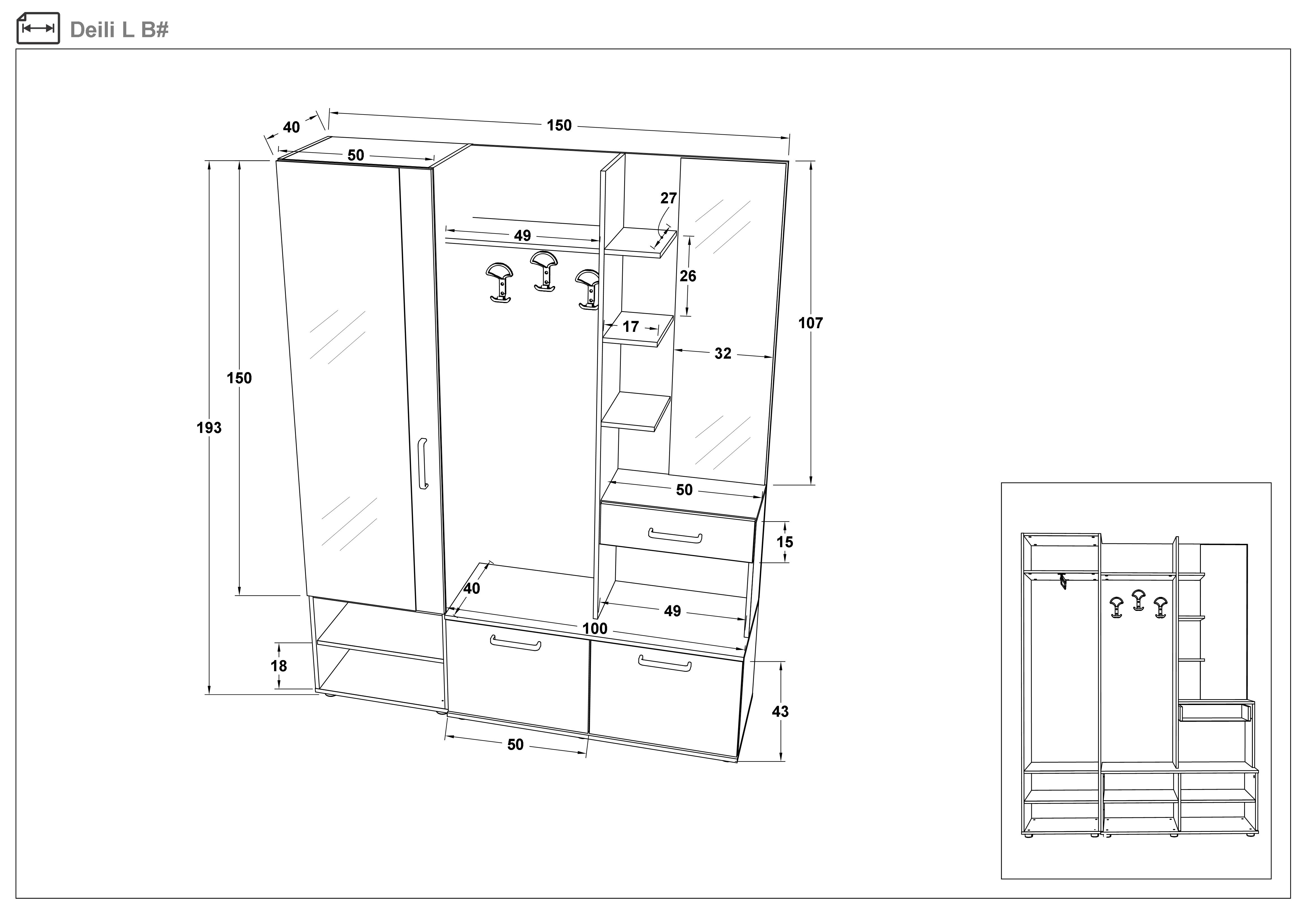 Размери на - Cuier Daily L Cuier Daily L