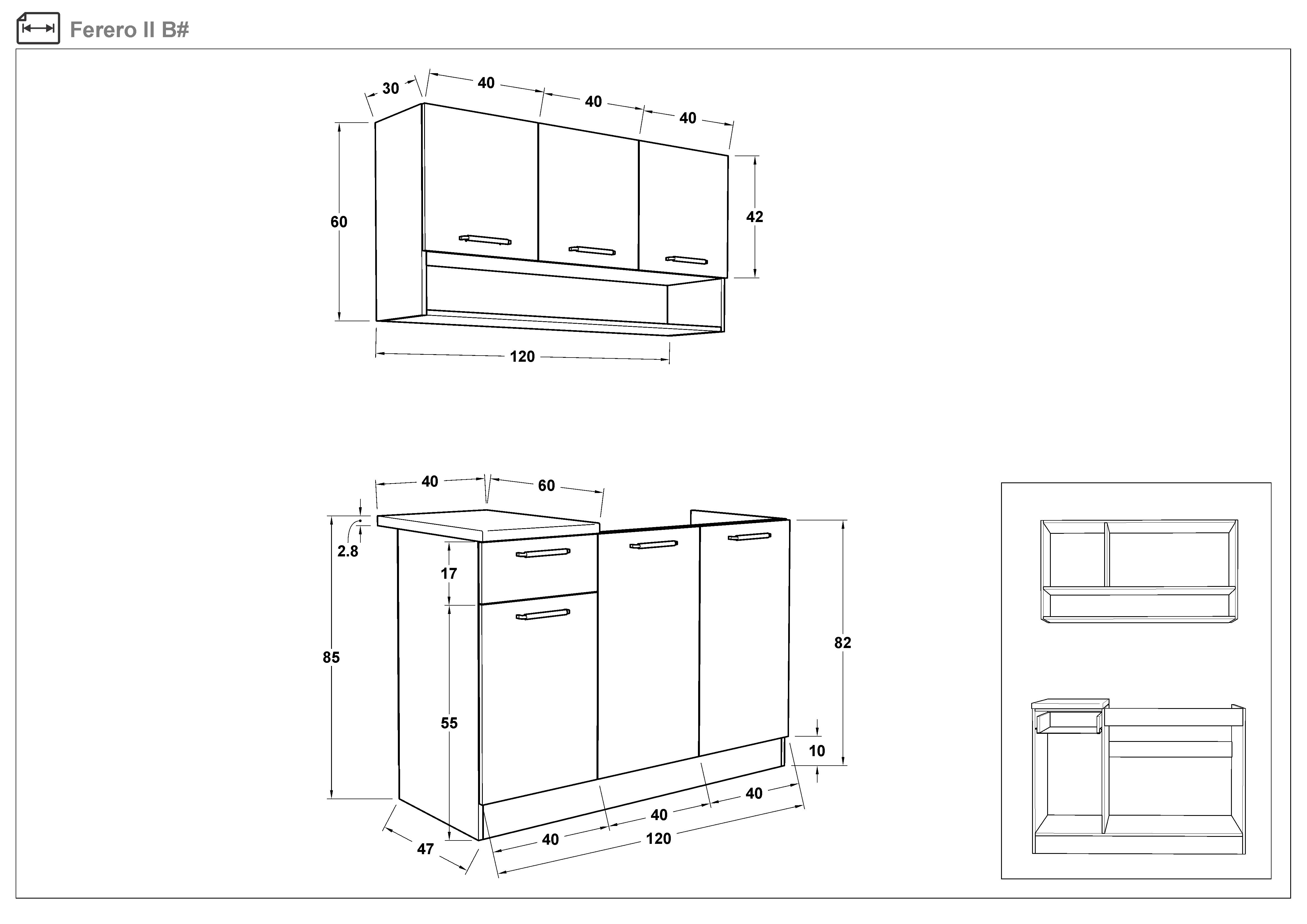 Set de bucatarie Ferero