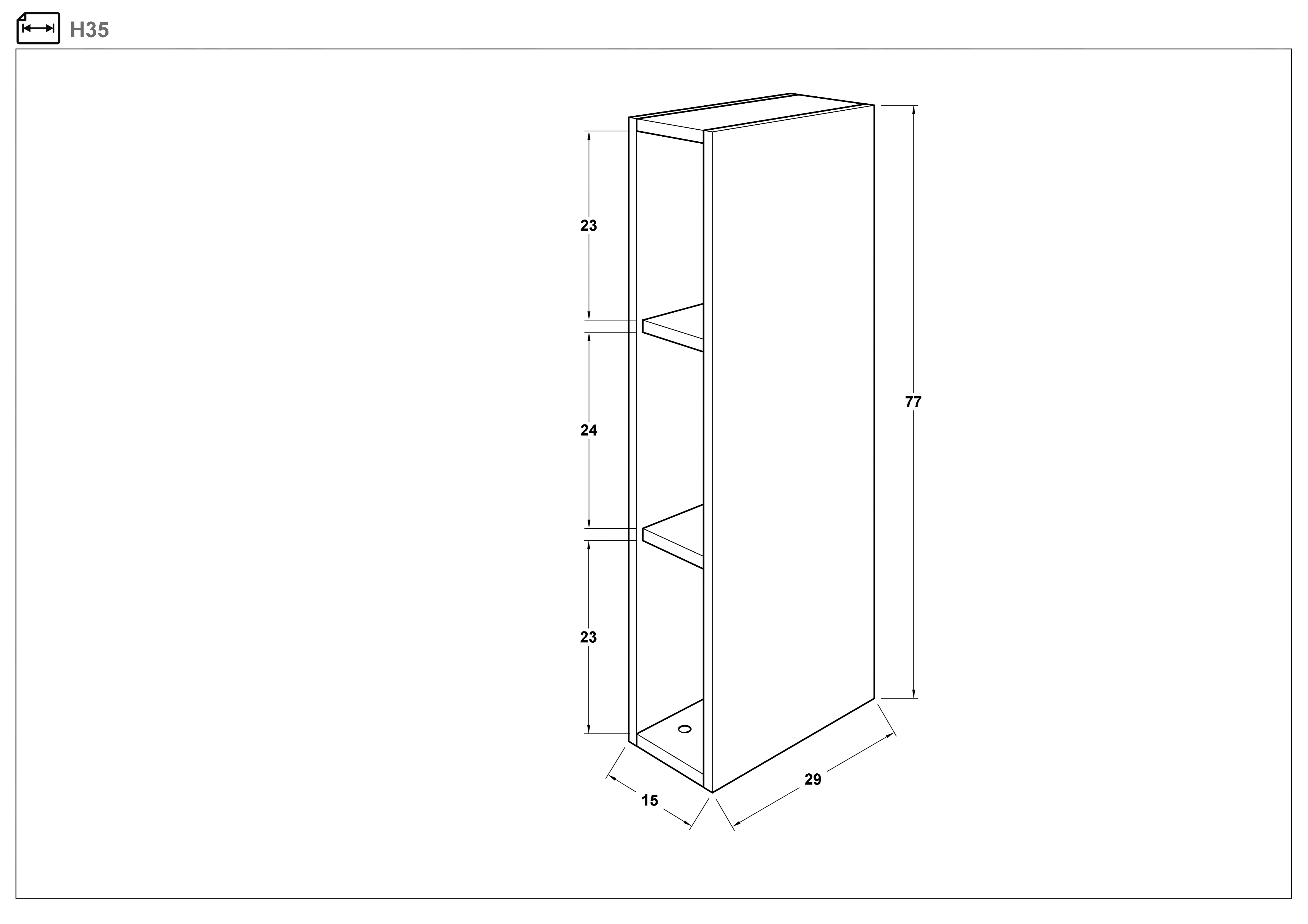 Размери на - Bucatarie Matis Line 180 Bucatarie Matis Line 180
