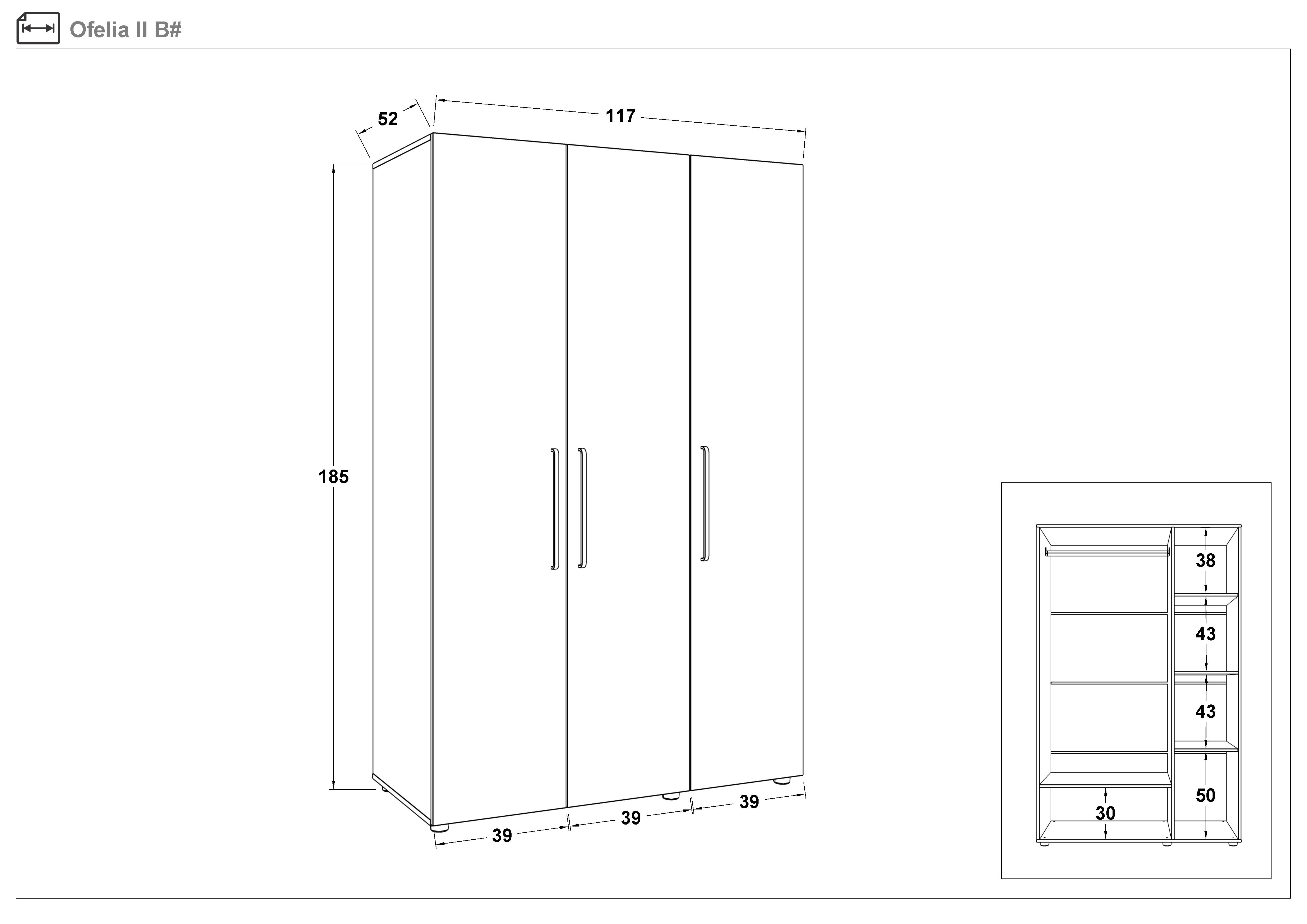 Set Paturi de colt Alpi + dulap Angelo