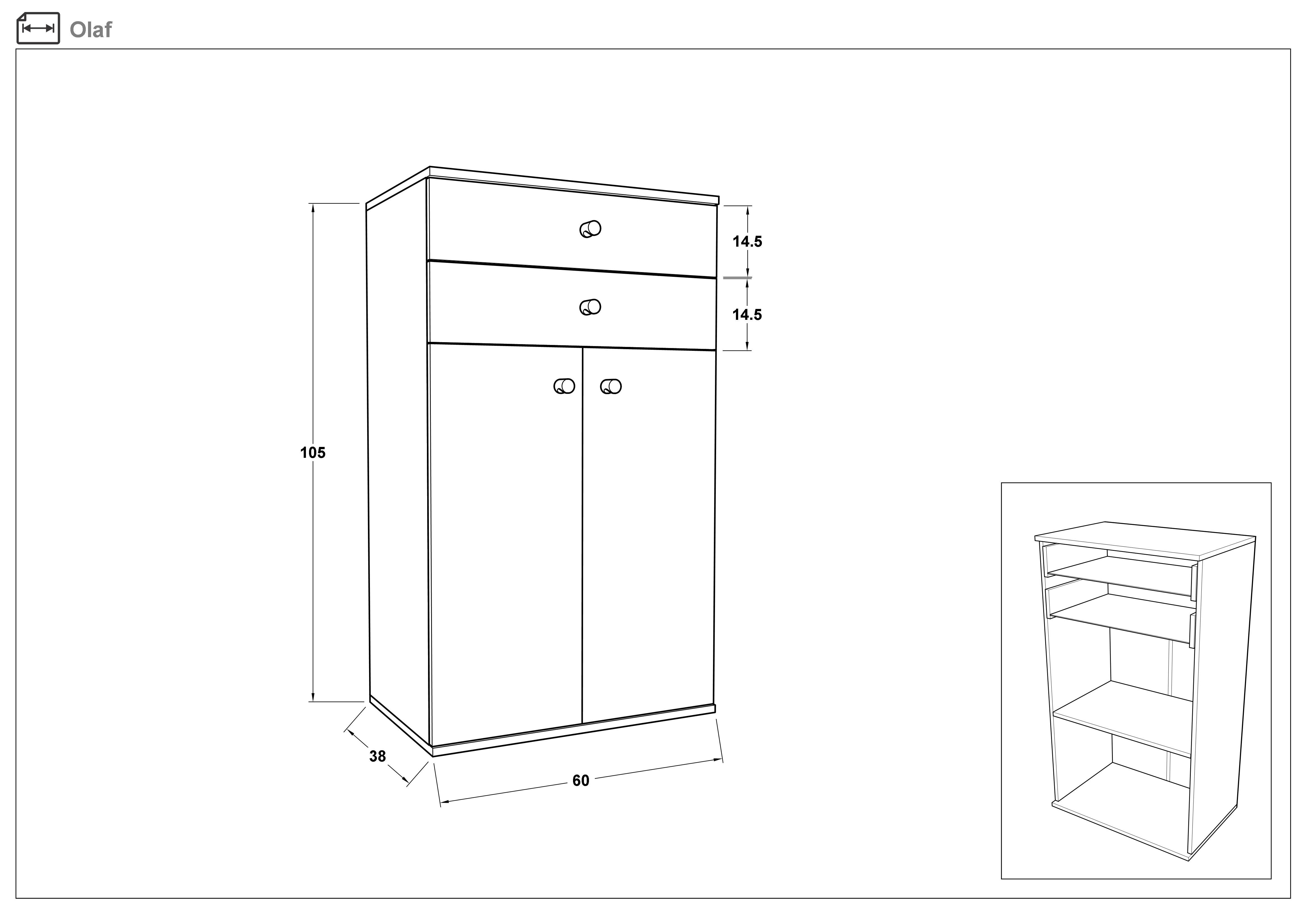 Размери на - Pantofar Olaf Pantofar Olaf