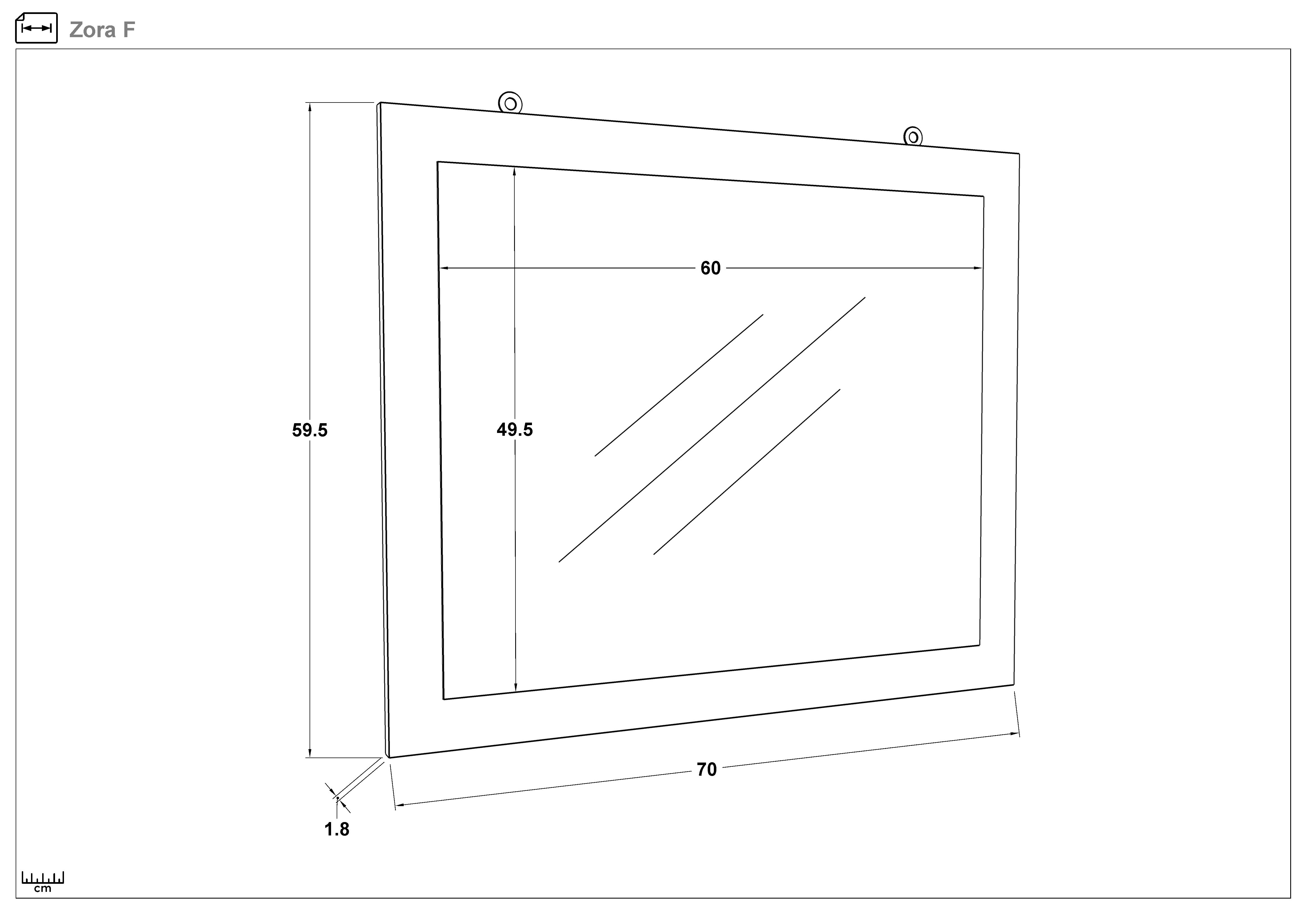 Set dormitor 160/200 Zora + saltea