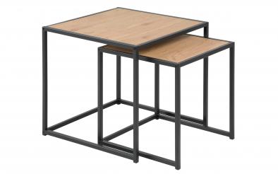 Set masute de cafea Seaford Set masute, L50 B50 H45 cm - L40 B40 H40 сm