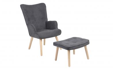 Fotoliu + taburet Melisia Fotoliu + taburet