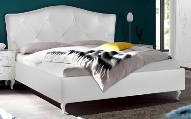 Pat dublu "Nazara" pentru saltea 160/200 - design italian Pat dublu 160/200 - fabricata in Italia