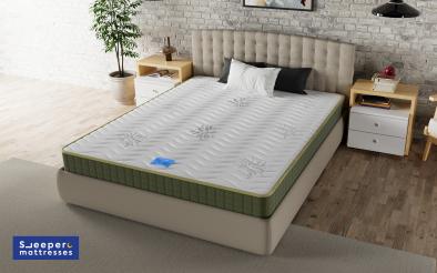 Saltea Aloe Dual Memory 160/200, cu doua fete 160/200, cu doua fete, spuma anatomica 7 zone, Inaltime: 22 cm, Garantie: 2 ani, doua parti de confort - moale si mediu ferm