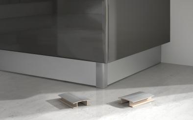 Colt pentru plinta  pvc de jos Colt pentru plinta  pvc de jos