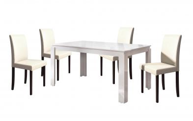 Masa dining Fenix 160 + Scaun Eliz 4buc. Masa dining + Scaun 4 buc.