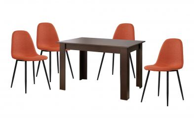 Masa dining Doni + Scaun Migel 4 buc. Masa dining + Scaun 4 buc.