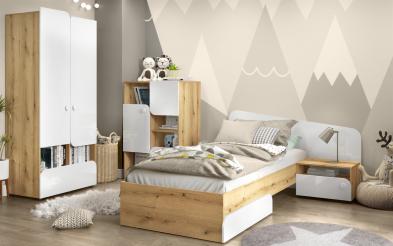 Set dormitor Ira+ saltea cu o fata Neo Dream 90/200 Set dormitor + saltea cu o fata Neo Dream 90/200