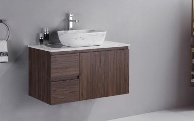 Dulap PVC pentru baie cu chiuveta Shamel 2 Dulap PVC pentru baie cu chiuveta