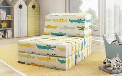 Fotoliu extensibil pentru copii Cris Fotoliu extensibil pentru copii, L60 B80 H51 cm