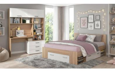 Set Biblioteca Diel  + pat Nemo 120/200 Set