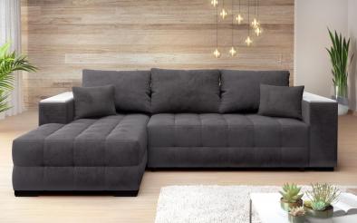 Coltar Melvin Spring S cu sezlong + brat mini etajera Coltar cu sezlong + brat mini etajera, L250 B90/158 H69 cm