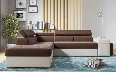 Coltar extensibil Amirei + 2 taburete Coltar extensibil + 2 taburete, L262 В220 H76 сm