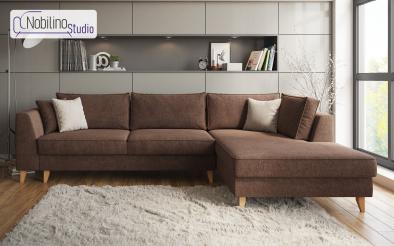 Разтегателен ъглов диван Болоня Разтегателен ъглов диван