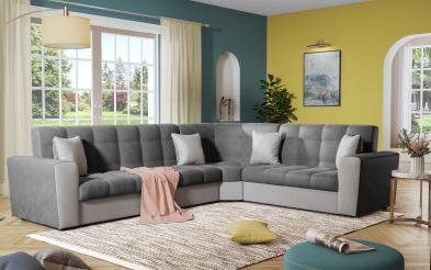 Coltar pentru living  Miravel Coltar de living, L309 B250 H86.5 сm