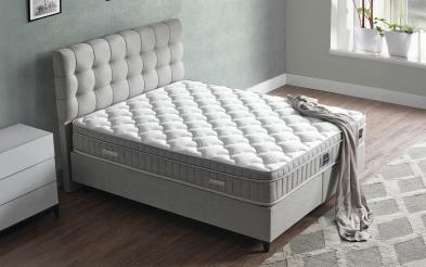 Pat dublu Boxspring 160/200 Florence + saltea Pat dublu Boxspring 160/200