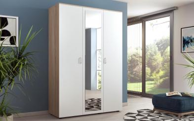 Dulap cu trei usi Alaska M021 cu oglinda Dulap cu oglinda L131 B50 H195 сm