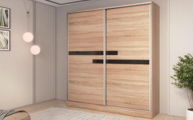 Dulap cu usi glisante Joya Dulap L180 B56 H196 cm