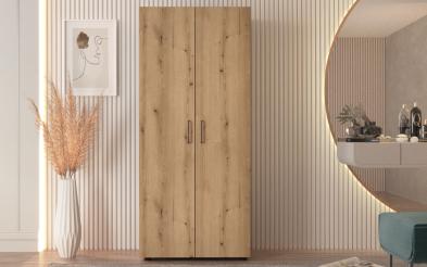 Dulap Masimo 2 Dulap cu doua rafturi , L80 B50 H184 cm