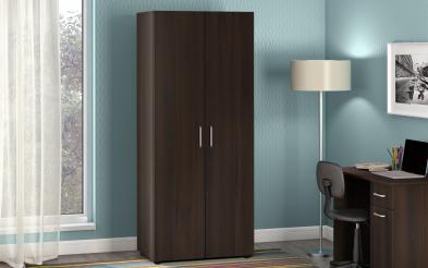 Dulap Angelo Dulap cu 2 rafturi + bara pentru umerase, L78 B50 H185 cm