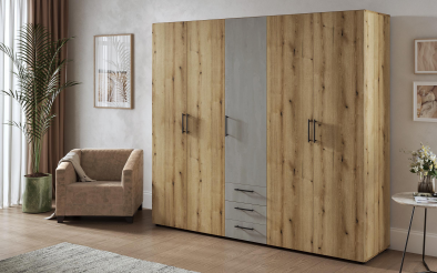 Dulap Roma Dulap  L220 B55 H200 cm.