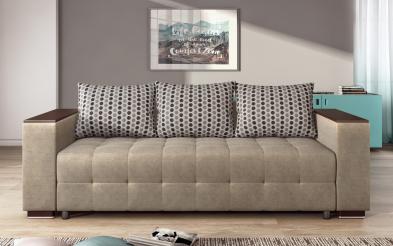 Canapea extensibila Melvin cu brat mini etajera Canapea extensibila cu brat mini etajera , L227 B93 H68 cm