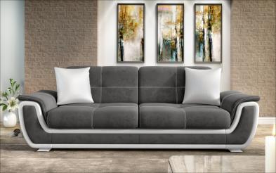 Canapea extensibila Princess II + mecanism click-clack Canapea extensibila  + mecanism click-clack,L240 B95 H40/85 cm