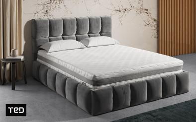Saltea Memory Deluxe, cu doua fete 180/200 180/200, cu doua fete, spuma anatomica, spuma HR foare elastica, inaltime 25 сm, garantie 5 ani