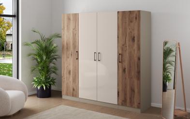 Модулен гардероб с панти, 200 см. Сохо Консепт 200 Модулен гардероб с панти, 200 см.