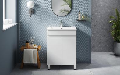 Dulap PVC pentru baie cu chiuveta Dulap PVC pentru baie cu chiuveta