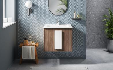 Dulap PVC pentru baie + chiuveta Dulap PVC pentru baie + chiuveta