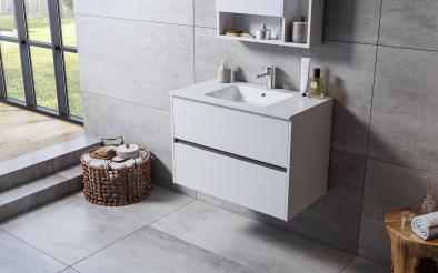 Dulap PVC pentru baie cu chiuveta Dulap PVC pentru baie cu chiuveta