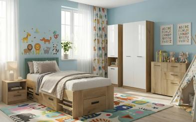 Set dormitor 90/200 Lara Set dormitor 90/200