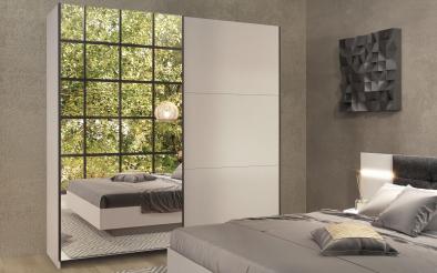 Dulap cu usi glisantesi oglinda Alinor Sens Dulap cu usi glisantesi oglinda