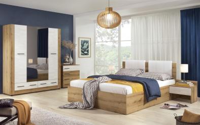 Set dormitor 160/200 Alia + saltea Set dormitor 160/200