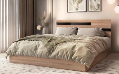 Pat dublu 160/200 Joya + saltea Pat dublu 160/200