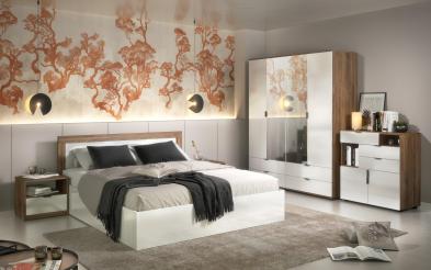 Set dormitor Toronto pentru saltea 160/200 Set dormitor pentru saltea 160/200