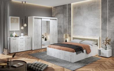 Set dormitor 160/200 + LED Balman Set dormitor 160/200 + LED