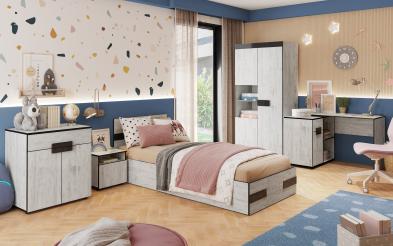 Set dormitror pentru copii Jessie Mini Set dormitror pentru copii