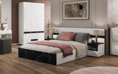 Set dormitor Kalira + saltea Neo Dream 160/200 Set dormitor + saltea  160/200