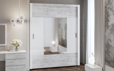 Dulap cu usi glisante Zora Dulap L180 B58 H220 cm