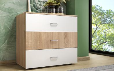Comoda Alaska М028 cu 3 sertare Comoda М028