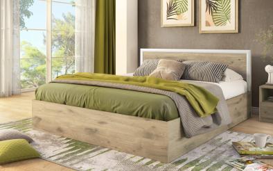 Pat dublu Nadejda + saltea Leo Classic 164/190 Pat dublu + saltea 164/190