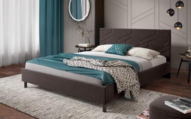 Pat dublu Oxford pentru saltea cu doua fete 160/200 Pat dublu 160/200